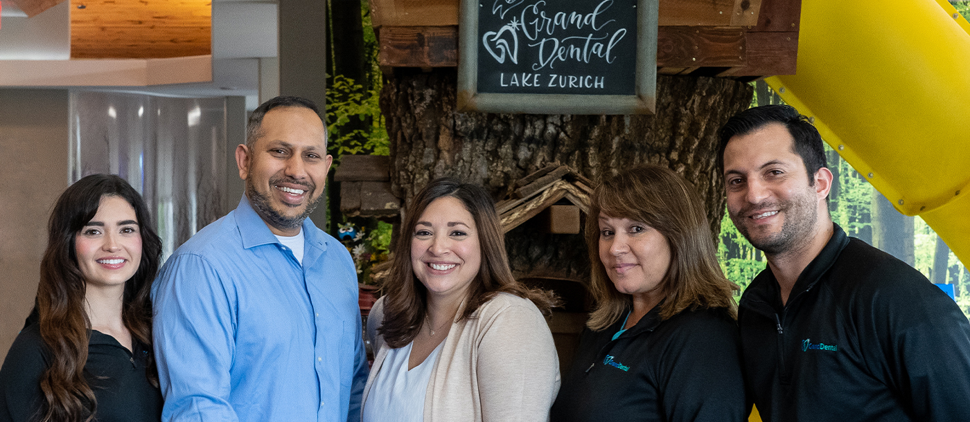 Two Lake Zurich dental team members