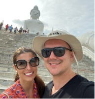 Doctor Raibulet and his wife on vacation