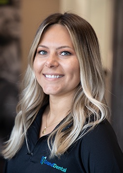 Dental hygienist Angela